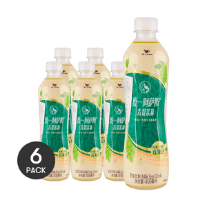 【Value Pack】Assam Milk Tea Qingti Jasmine Flavor 450ml*6