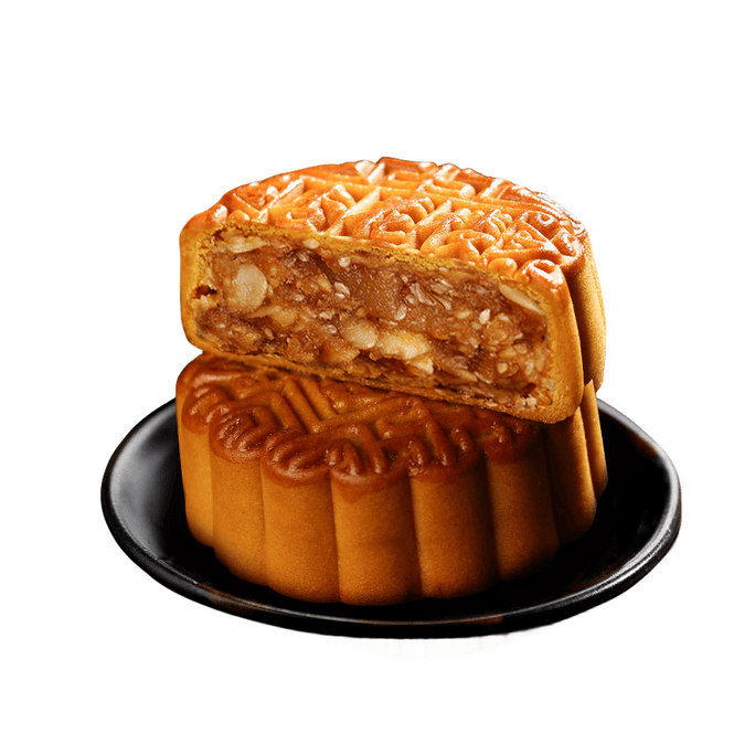 Shanghai Guang-style small mooncake time-honored flavor 7 flavors [Ancient flavor inheritance] Fragrance Wu Ren 1 *100g