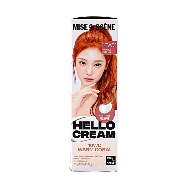 헬로 크림 헤어 다이 헤어 컬러 2.11온스 #10WC 웜 코럴【에스파, 닝닝】 5