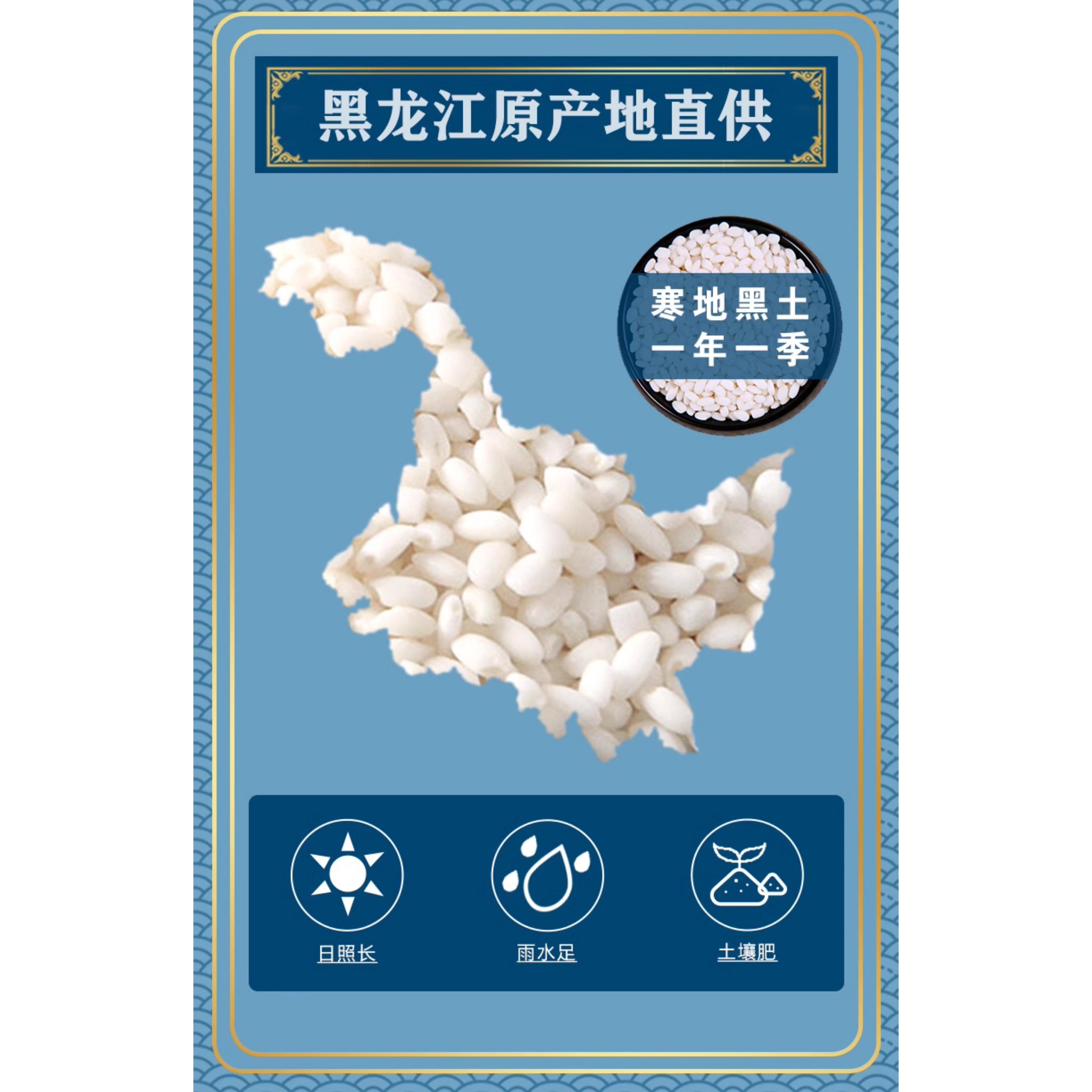 【中國直郵】 谷泰旺 白糯米500g*1袋