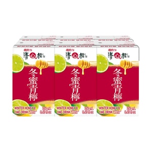 VITA维他 清心栈冬蜜青柠茶 250ml*6 【清爽解腻】【蜜香润泽】