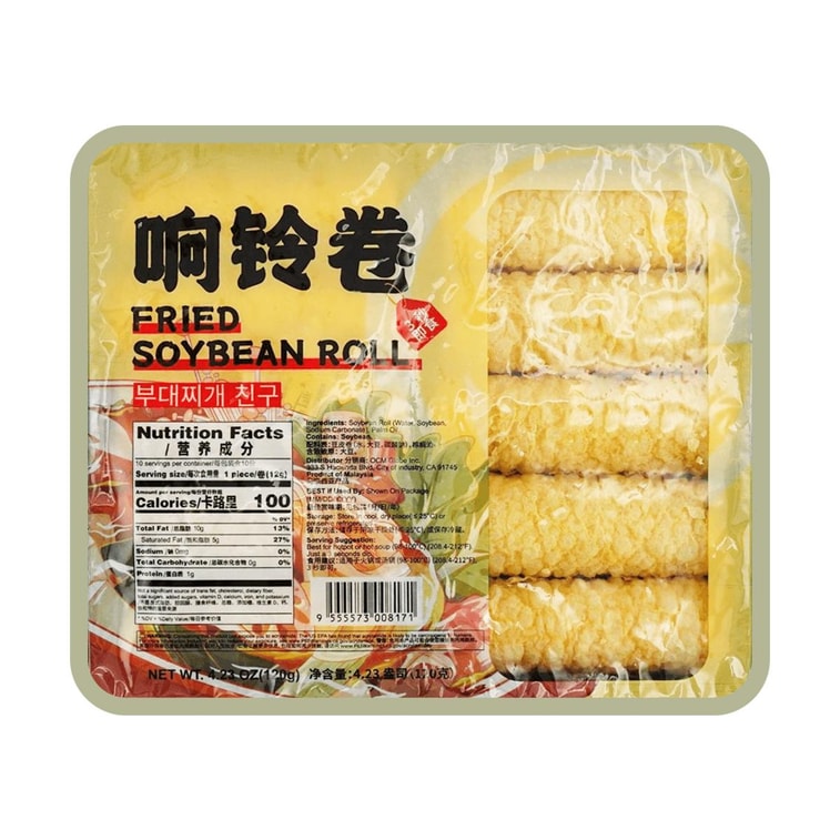 功合農產 響鈴卷 炸豆皮 120g【麻辣燙火鍋涮菜】 4