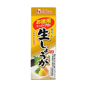日本HOUSE FOODS好侍 生姜泥 70g【清爽辛香】【即食调味】