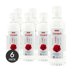 Rose Water 14.20 fl oz *6【6 Packs】【0 Sugar 0 Fat  0 Calories】