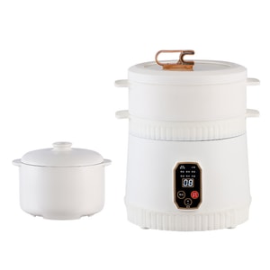 2L+1L multi-functional rice cooker stew pot 1 unit