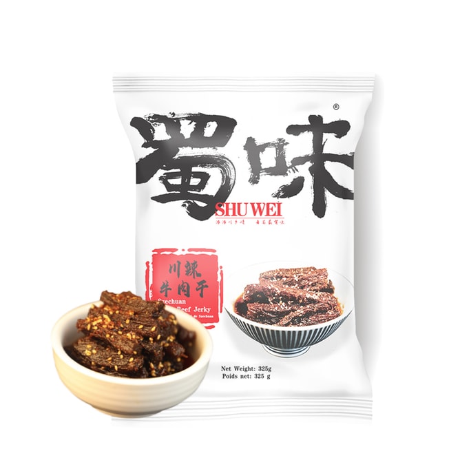 【カナダ直送】 カナダ 蜀味食品 スパイシービーフジャーキー 325g