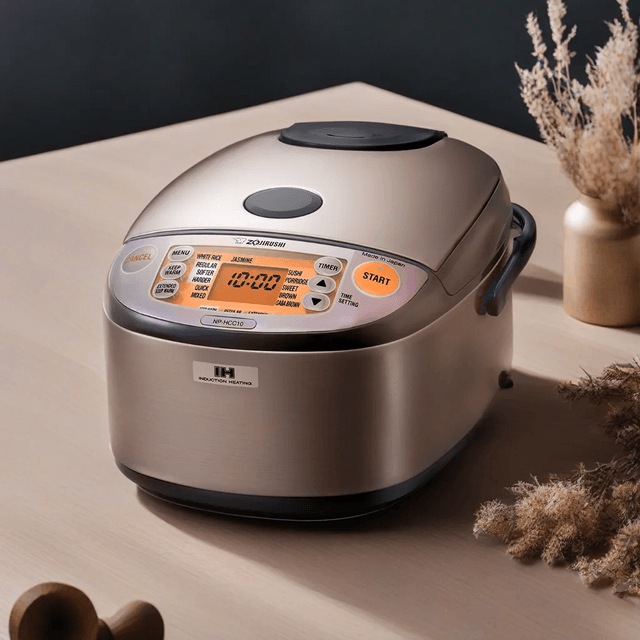 Zojirushi 5.5 Cup Induction Heating Rice Cooker & Warmer - Stainless Dark  Gray