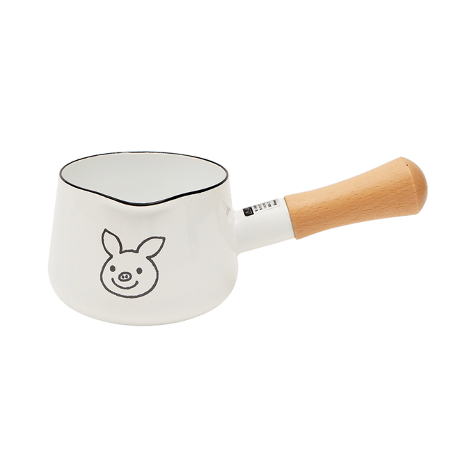 Luckypig home piggy pattern milk pot 12cm 1pc