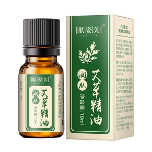 Fuzimei Nourishing Skin Mugwort Essential Oil 10ml/bottle – Repels cold antibacterial anti-inflammatory calms the min