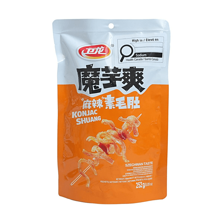 卫龙魔芋爽麻辣味252g 【麻辣鲜香】【Q弹爽滑】 - 亚米