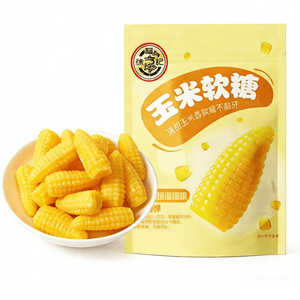 徐福馳コーンソフトキャンディ（台湾）260g - 柔らかく、噛み応えがあり、甘くて、歯ごたえのあるキャンディ。結婚式やお祝い事、そして子供時代の思い出に最適です。