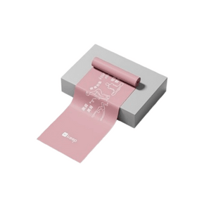 Yoga Resistance Bands Stretching Training Women's Beginner 10 lbs Pink