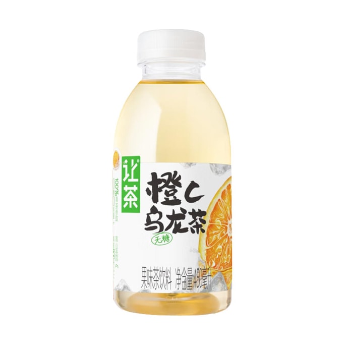 Orange C Oolong Tea Drink, Sugar-free ,15.22 fl oz [0 Sugar Low Calories]