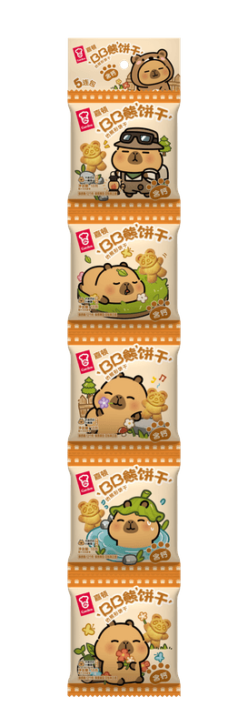 【美国直邮】 香港 嘉顿 BB熊饼干(鸡蛋味)挂条装180g