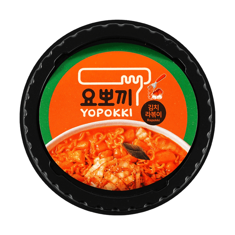 韩国YOPOKKI 拉面+炒年糕 泡菜口味 145g【糯糯年糕 Q弹拉面】 6