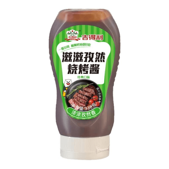 [중국 직배송] 지델리 커민맛 바베큐 소스 338g*1봉지