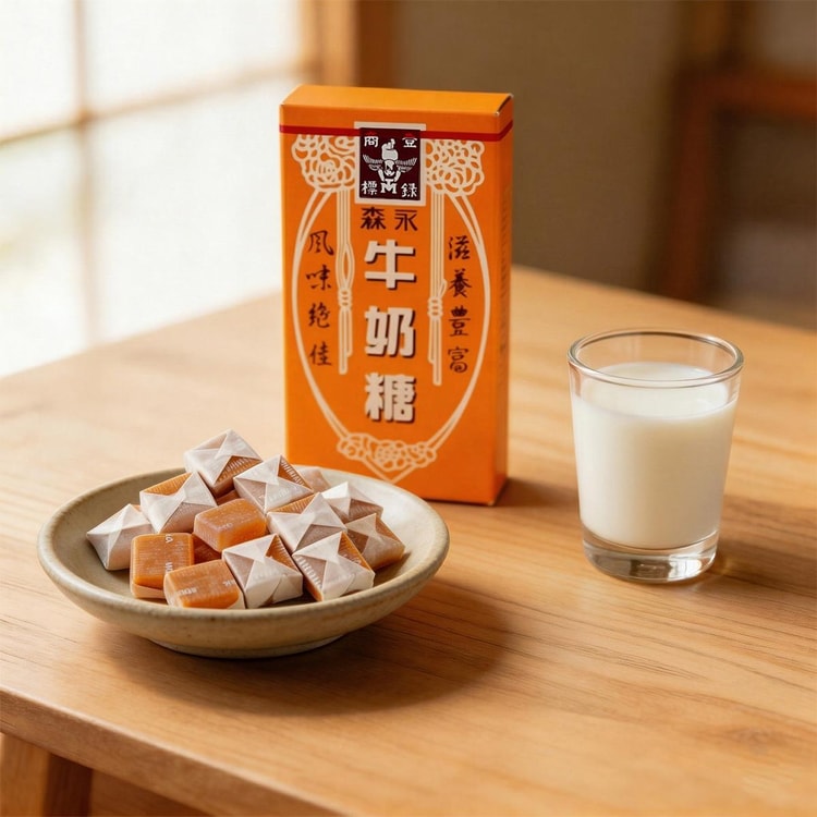 森永製菓 ミルクキャンディ、1.69オンス【台湾製】 - Yami