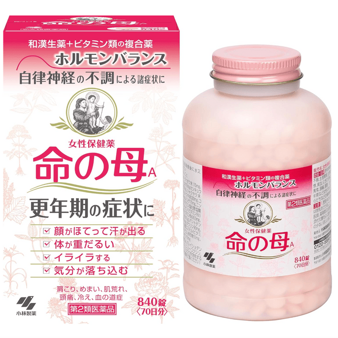 KOBAYASHI Mother of Life for Menopausal Supplement 840Tablets