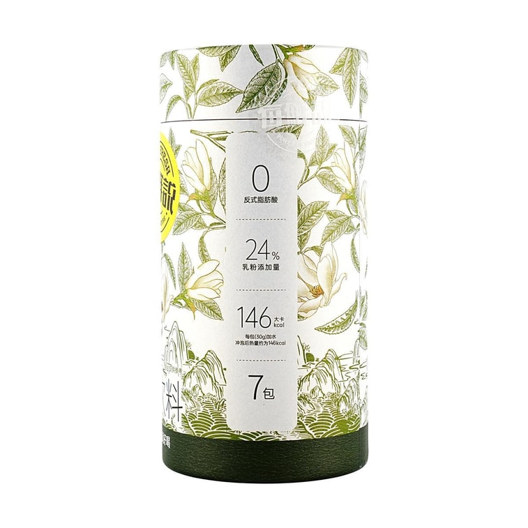 每鲜说 兰香龙井牛乳茶 7包入 210g【低卡0反式脂肪酸】【芳香馥郁】【加冰更好喝】【亚米独家】 6