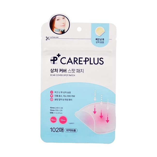 CAREPLUS Ultra-Thin Invisible Acne Patches - 102 Count