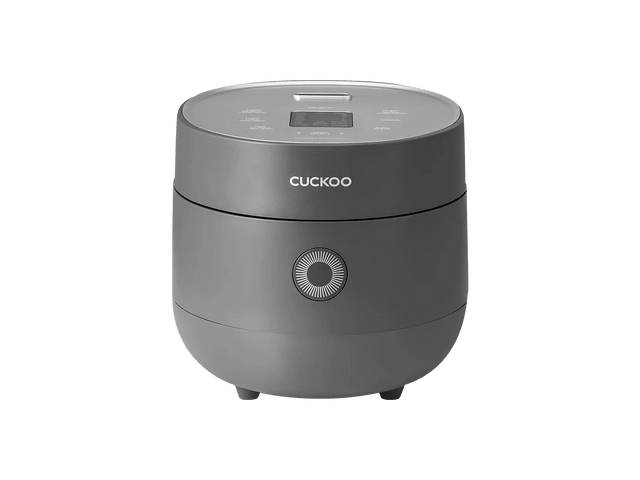 Cuckoo IH Twin Pressure Rice Cooker 25 Menu Options: White, Gaba, Scorched, Porridge, & More, User-Friendly LED Display, 10 Cup / 2.5 qt. (Uncooked)