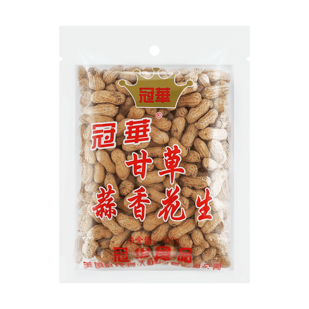 商品详情 - 冠华 甘草蒜香花生花生仁 400g - image  0