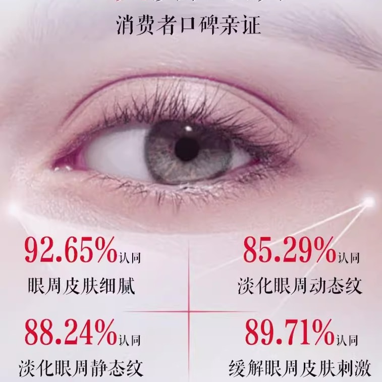 Ganoderma Lucidum Line-Fighting Eye Cream Lightens Fine Lines Around The Eyes 30g 3