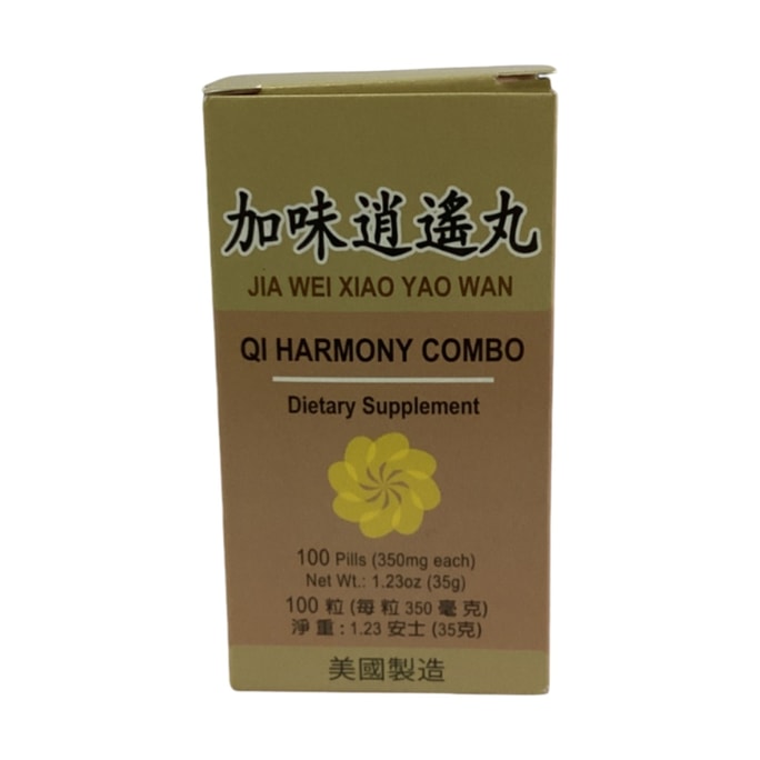 老威 加味逍遥丸 100片