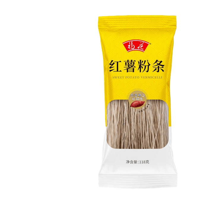【中國直郵】魯花 地瓜粉條山東特產118g*3袋