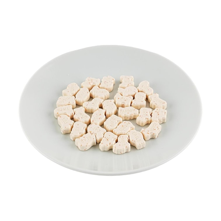 Tabekko Dobutsu Ramune Candy  Mikan Flavor,1.23 oz【Added Polyphenols And Calcium】 3