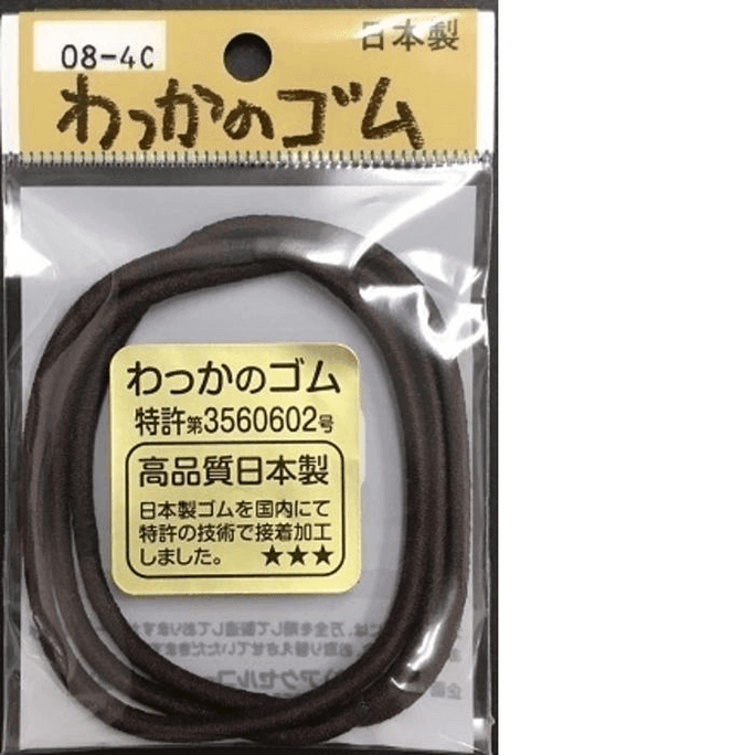 The product name and [the content and the unit]: Shobido Wakka no Gomu [rubber band, 8-4C].