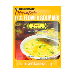 Chinese Style Egg Flower Soup Mix Corn Flavor 1.34oz Instant Soup Base