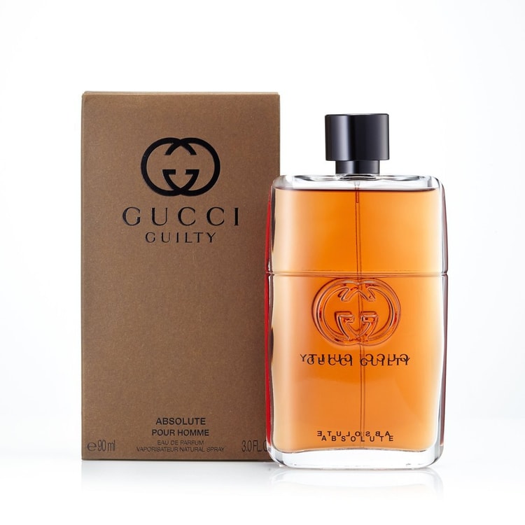 GUCCI古驰罪爱纯香Guilty Absolute 浓香水EDP男士香水90ml - 亚米