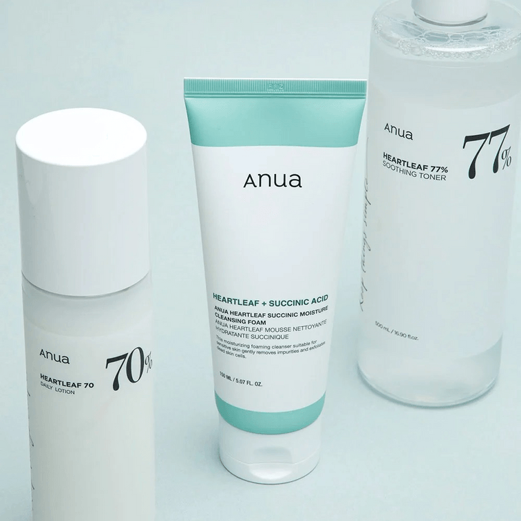 【韩国直邮】 韩国 ANUA 心叶草琥珀酸保湿泡沫洁面洗面奶 150ml 4