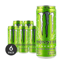 Monster Energy Drink, Kiwi Apple Flavor, 11.15 fl oz *6【6 Packs】