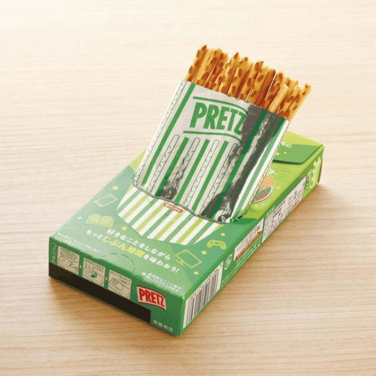 日本直送】グリコ ポッキー サラダ味 クリスピースティック (64g) - Yami