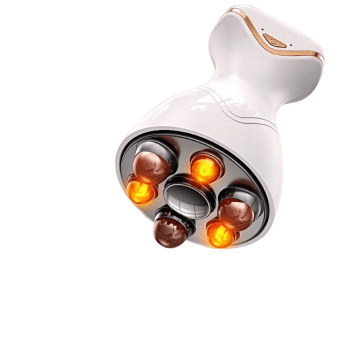 Acupuncture stone belly kneader abdominal massager hot compress 1pc