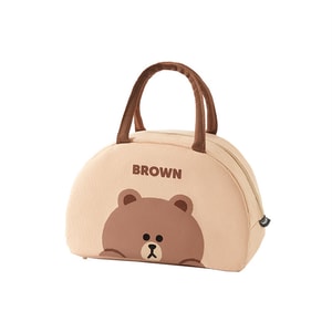 Lunchbox Bag Insulated Bento Tote Bag Waterproof Student Bento Bag Take Lunch to Work Lunch Bag BROWN Model