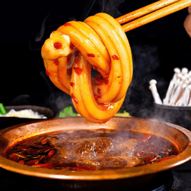 巴适哥 筋喜粉 粉耗子土豆粉  200g 【网红筋喜粉空心粉 地域特色软糯Q弹】【可用于火锅串串香麻辣烫】