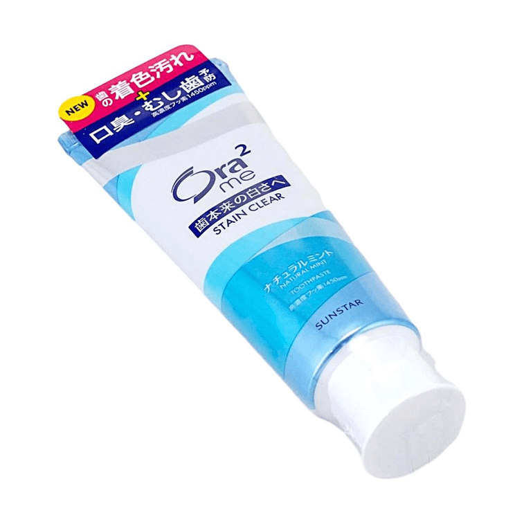 Ora2 Me Stain Clear Paste Toothpaste, 4.59 oz, Natural Mint 10