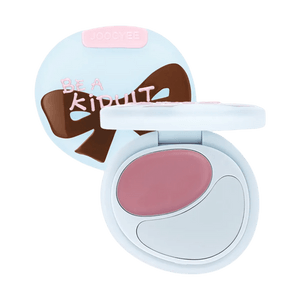 JOOCYEE酵色 双色腮红膏盘 提亮腮红二合一 定妆后可用 7g #M263 碰撞好奇 哑光 撞色粉蓝 清冷通透【大小孩系列限定】