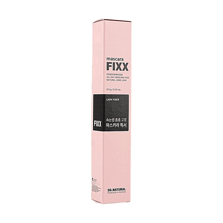 So natural All Day Mascara Fix, #02 Brown【Long-Lasting Curl Hold