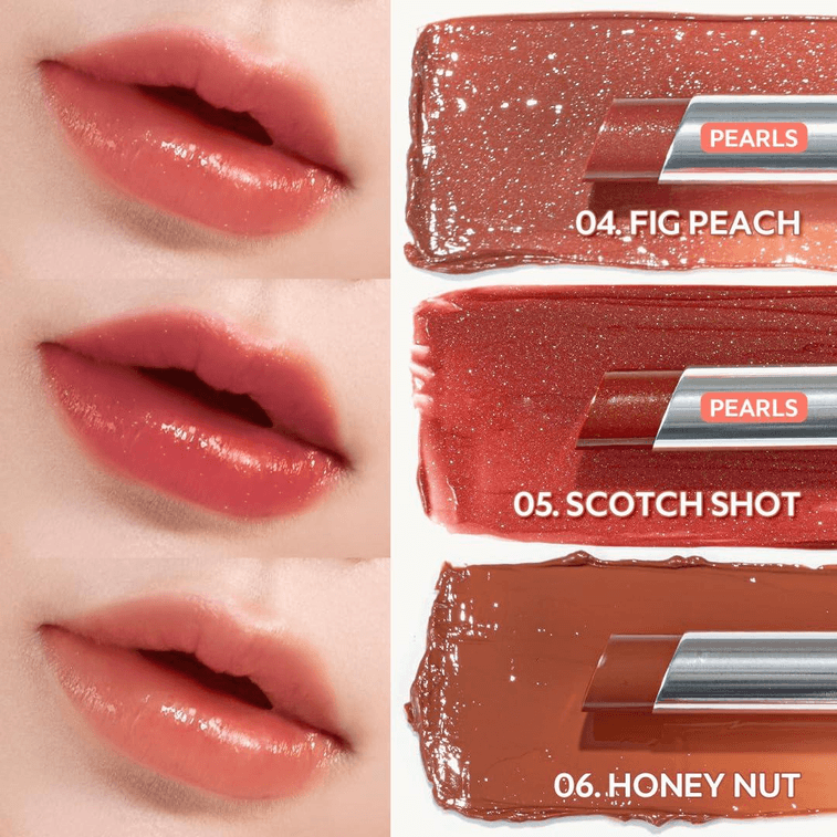 Cassis Color Lipstick Waterism Glow Melting Balm - 6 Colors 07 Cassis Plum 2