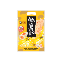 台湾老杨 咸蛋黄饼 230g 包装随机发