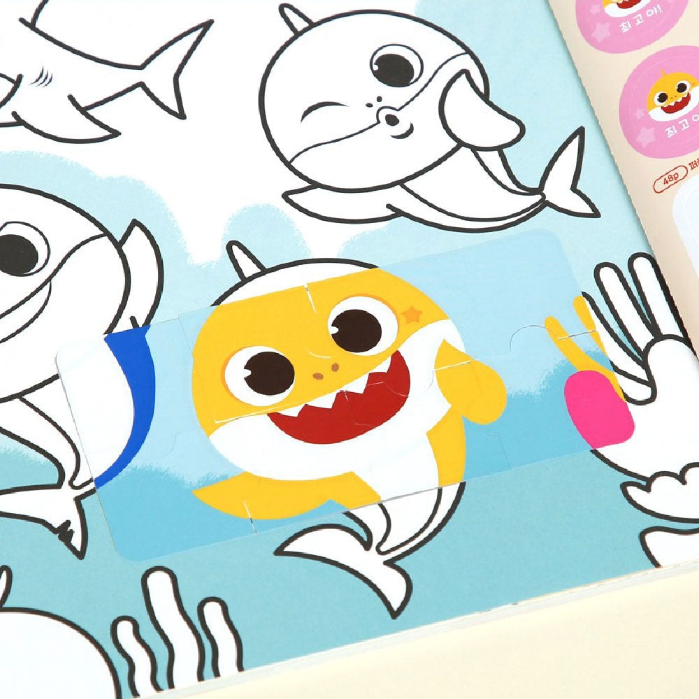 韓國Pinkfong Baby Shark First Playbook: 彩繪本動物 1p