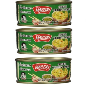泰国 MAESRI 绿咖喱酱 113g 3包装