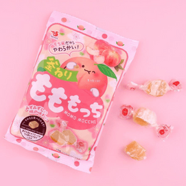 日本SEIKA 桃子麻薯软糖 32g【清新软糯 嚼劲十足】