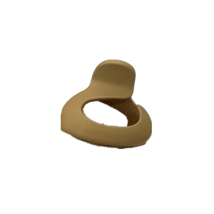 Frosted mini high horsetail hairpin light coffee