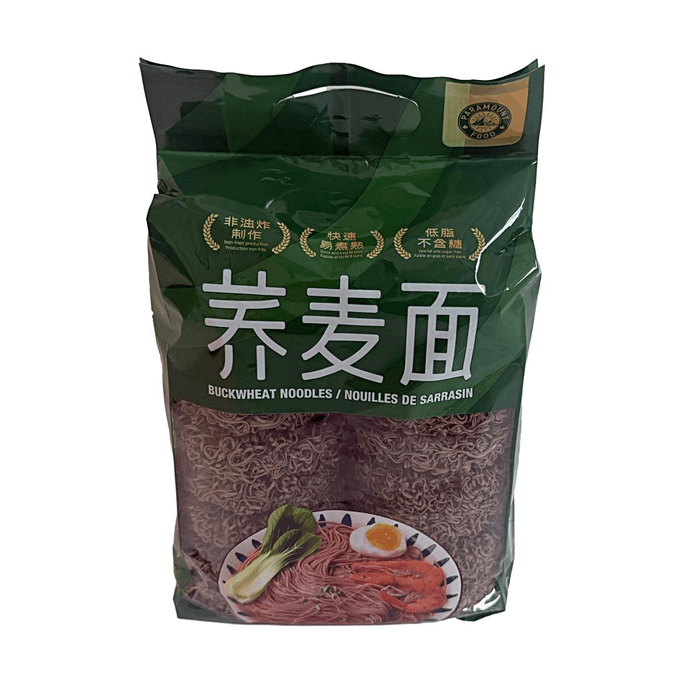 Buckwheat Noodles, 28.2 oz【Non-Fried Low Fat Sugar-Free】