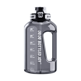 Sports Water Bottle Black Gym 1.5L